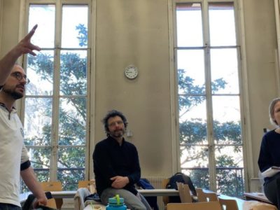 SciencesPo Paris taller de escritura para el primer Juego de Escape